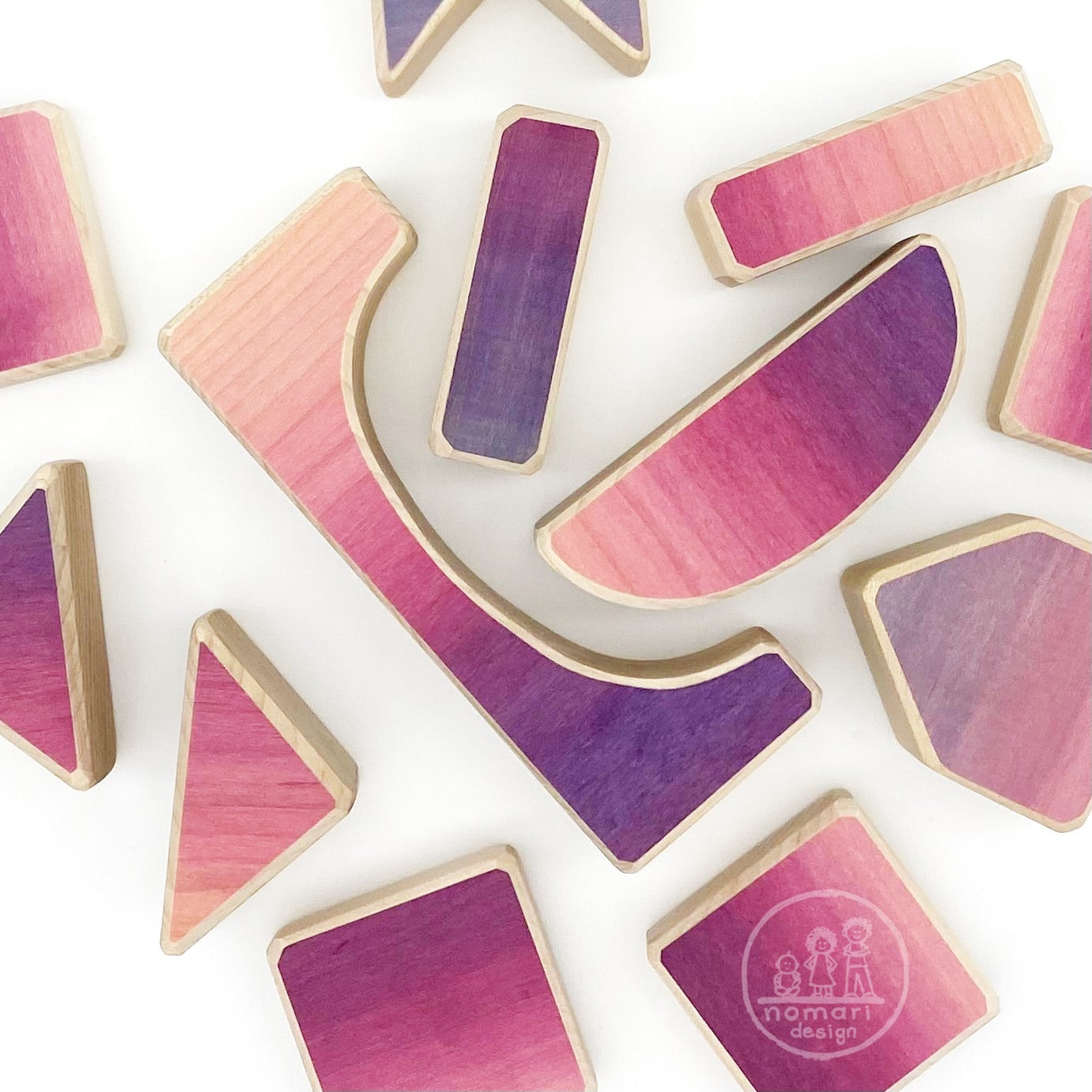 Ombré blocks - Special edition pink sunset